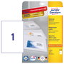 AVERY Zweckform Etiquetas 6125 blanco 210,0 x 297,0 mm