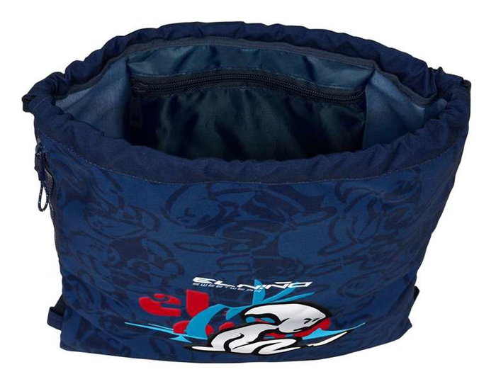 Bolsa Mochila con Cuerdas El Niño Paradise Azul marino 35 x 40 x 1 cm