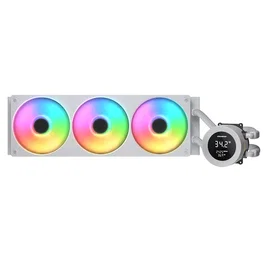 Cougar Poseidon Vistek 360 ARGB Blanco