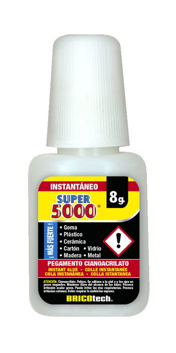 Super5000 Botella C/Pincel 8Grs # -288- 19x10x2cm (24 Unidades)