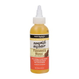 Aunt Jackie's Curls & Coils Nourish My Hair Flaxseed & Monoi Aceite Crecimiento 118 ml