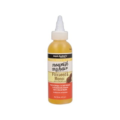 Aunt Jackie's Curls & Coils Nourish My Hair Flaxseed & Monoi Aceite Crecimiento 118 ml