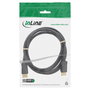 InLine 17102P Cable DisplayPort 1.2, 2m, Negro