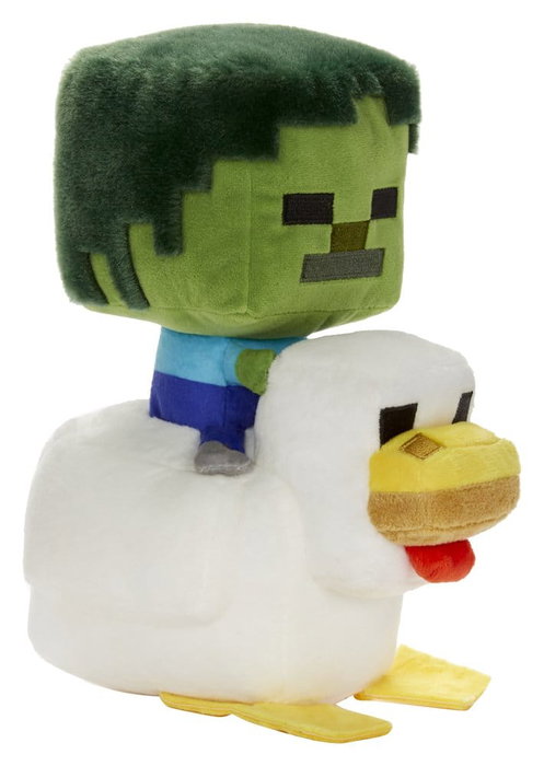 Mattel Peluche Chicken Jockey Minecraft 20 cm Suave - Multilingüe Mattel Peluche Chicken Jockey Minecraft 20 cm Suave - Multilingüe