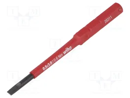 WIHA Punta de destornillador aislada plana 3x0,5mm 75mm