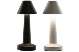 DKD Home Decor Lámpara de Sobremesa LED de Metal Recargable (Surtido de 2)