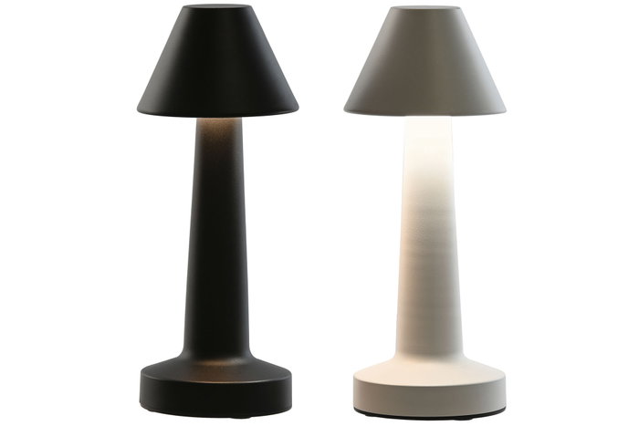 DKD Home Decor Lámpara de Sobremesa LED de Metal Recargable (Surtido de 2) DKD Home Decor Lámpara de Sobremesa LED de Metal Recargable (Surtido de 2)