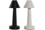 DKD Home Decor Lámpara de Sobremesa LED de Metal Recargable (Surtido de 2)