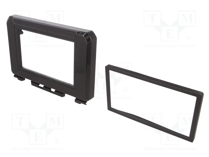 ACV Bastidor de montaje de radio para Suzuki Jimny 2018+, 2 DIN, Brillo Negro ACV Bastidor de montaje de radio para Suzuki Jimny 2018+, 2 DIN, Brillo Negro