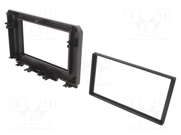 ACV Bastidor de montaje de radio para Suzuki Jimny 2018+, 2 DIN, Brillo Negro ACV Bastidor de montaje de radio para Suzuki Jimny 2018+, 2 DIN, Brillo Negro