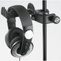 K&M 16085 Soporte para Auriculares con Abrazadera de Mesa