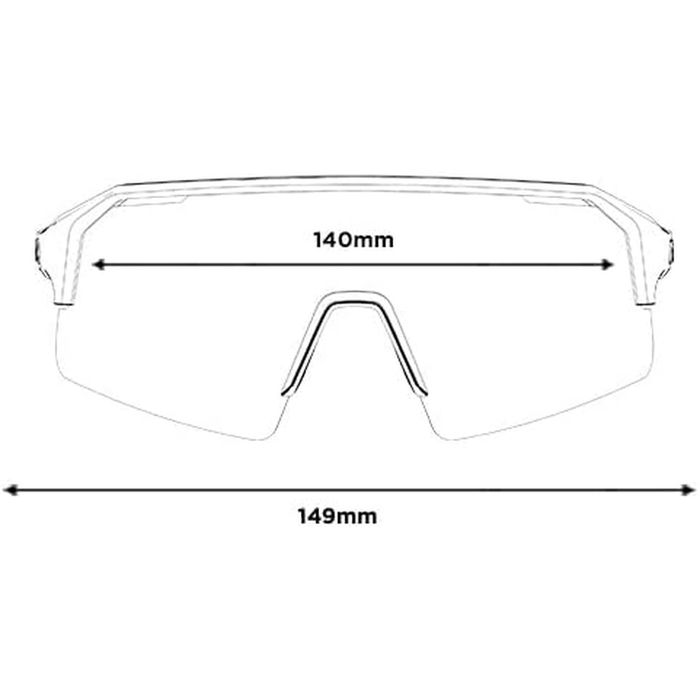 Gafas de Sol Unisex Bollé BS005002 Ø 140 mm