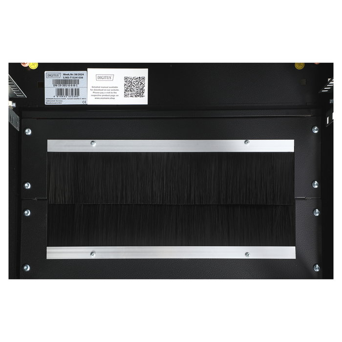 Digitus Unique 36HE Armario de Rack de Red Independiente, 1787x600x600 mm (36U), Negro, Capacidad 800 kg, Puerta de Vidrio Delantera, IP20 Digitus Unique 36HE Armario de Rack de Red Independiente, 1787x600x600 mm (36U), Negro, Capacidad 800 kg, Puerta de Vidrio Delantera, IP20