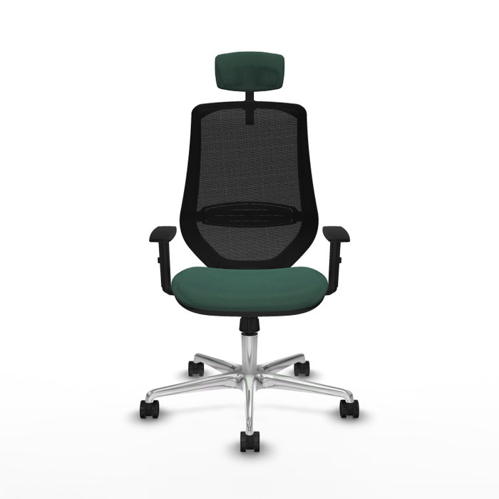 PIQUERAS Y CRESPO Silla de oficina Mardos con mecanismo Sincro, Verde botella y Negro PIQUERAS Y CRESPO Silla de oficina Mardos con mecanismo Sincro, Verde botella y Negro