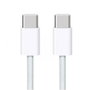 Apple Cable de Carga USB-C a USB-C Trenzado 1m Blanco