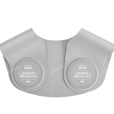 Bifull Collar de Corte Barbería Barber Necklace Gris