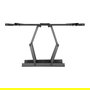MANHATTAN Soporte de pared articulado para TV, pantallas de 60" a 100", carga 80 kg, VESA 200x200 a 900x600 mm, negro