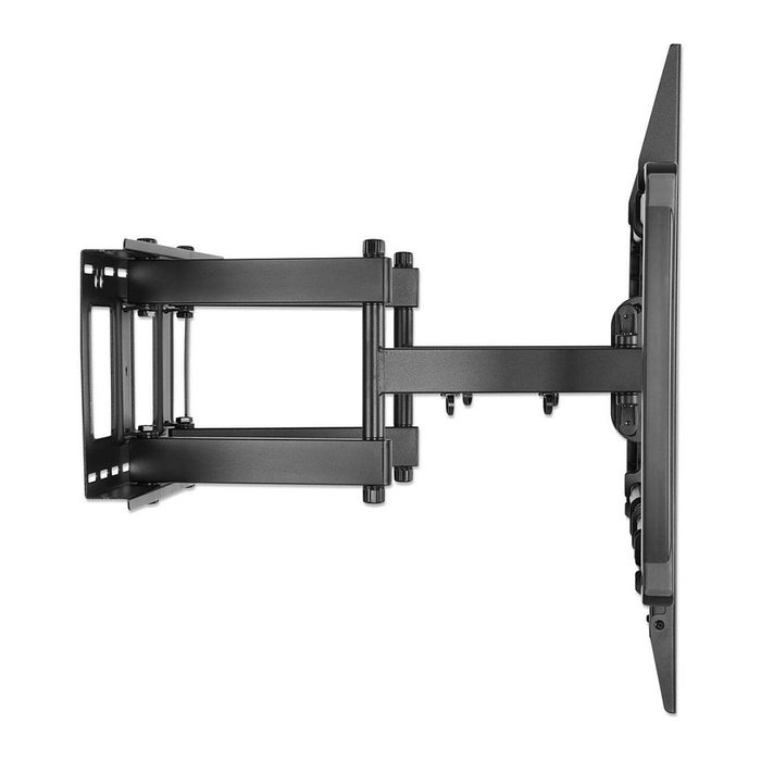 MANHATTAN Soporte de pared articulado para TV, pantallas de 60" a 100", carga 80 kg, VESA 200x200 a 900x600 mm, negro