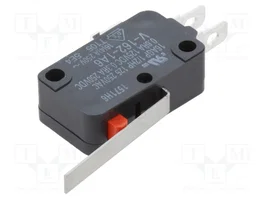 Aratas (Formerly Omron Components) Microconmutador SNAP ACTION SPDT V-162-1A6 con palanca