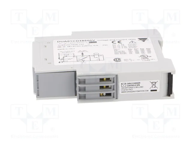CARLO GAVAZZI DUA Relé de monitorización de corriente 24÷48VAC/VDC