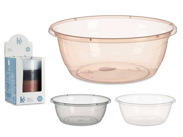 Kipit Multiuso Plástico Transparente 10L Surtidos 37x14x37 cm (Set de 50) Kipit Multiuso Plástico Transparente 10L Surtidos 37x14x37 cm (Set de 50)