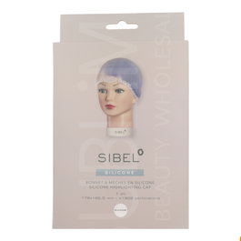 Sinelco Gorro de Silicona Profesional Sibel para Iluminación y Mechas - Precisión y Resultados Homogéneos en Coloración
