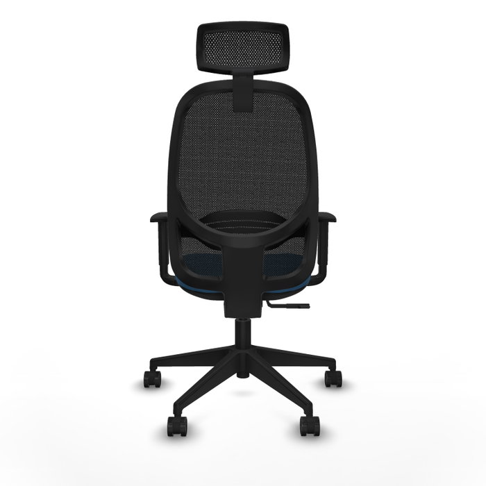 PIQUERAS Y CRESPO Silla de oficina Cilanco con mecanismo Sincro, Azul claro y Negro PIQUERAS Y CRESPO Silla de oficina Cilanco con mecanismo Sincro, Azul claro y Negro