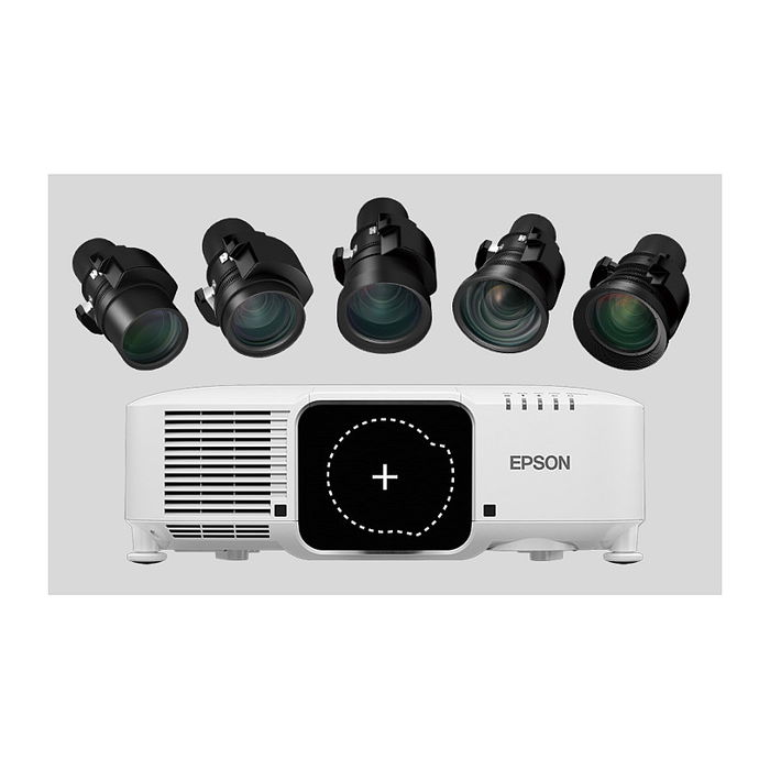 Epson EB-PU1008W Proyector 3LCD Láser, 8500 Lúmenes ANSI, Resolución WUXGA 1920x1200, Relación 16:10, Blanco