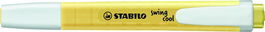 Marcador Fluor Stabilo Swing Cool Pastel 275 Amarillo (Set de 10)