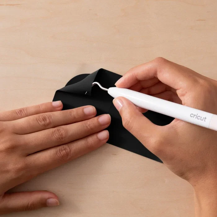 Cricut Cricut Joy Xtra Smart Vinyl, Vinilo de Transferencia Térmica Liso, Negro Monocromo Mate, Lavable a Máquina, 3 Hojas (241 x 305 mm)