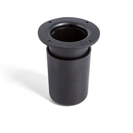 Indaux Pata Niveladora Sandy Acabado Negro Altura 65-100Mm Plástico Técnico con Rosca Acero