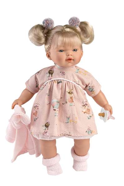 Llorens Muñeca Aitana Llorona con Chupete 33 cm