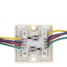 Módulo LED 1.44W 90Lm 4 LEDs SMD5050 RGB
