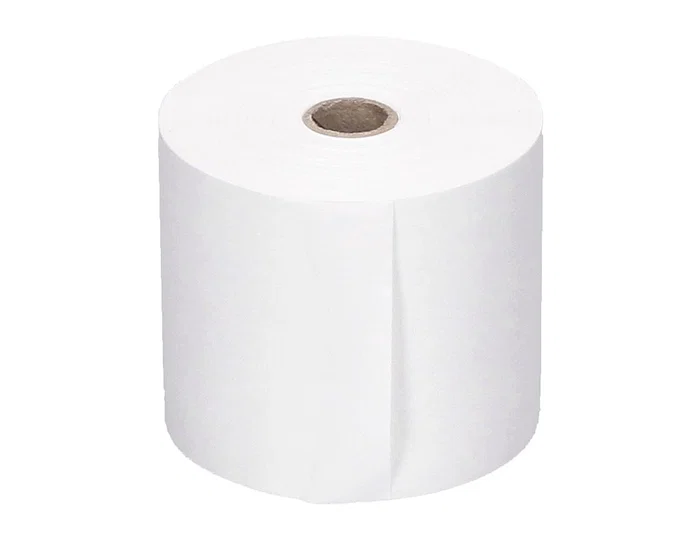 Q-connect Electra - Rollo de Papel para Sumadoras, 56 mm Ancho x 65 mm Diámetro, Sin Bisfenol A, 60 g, para Cajas Registradoras y Calculadoras Impresoras