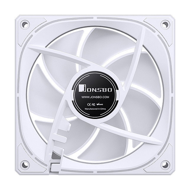 Jonsbo FR-505 ARGB PWM Lüfter 120mm - blanco