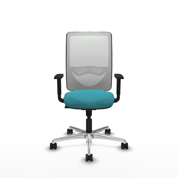 PIQUERAS Y CRESPO Silla de oficina Zulema con Mecanismo Sincro, Turquesa y Blanco PIQUERAS Y CRESPO Silla de oficina Zulema con Mecanismo Sincro, Turquesa y Blanco
