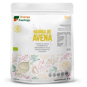 ENERGY FEELINGS Harina de Avena Integral Eco Vegan SG 1kg ENERGY FEELINGS Harina de Avena Integral Eco Vegan SG 1kg