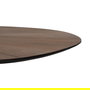 Mesa Comedor Natural-Negro Dm-Metal 178 X 80 X 77 cm
