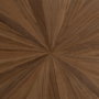 Ixia Mesa de Comedor Natural-negro DM-Metal 178 x 80 x 77 cm