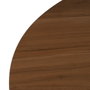 Ixia Mesa de Comedor Natural-negro DM-Metal 178 x 80 x 77 cm