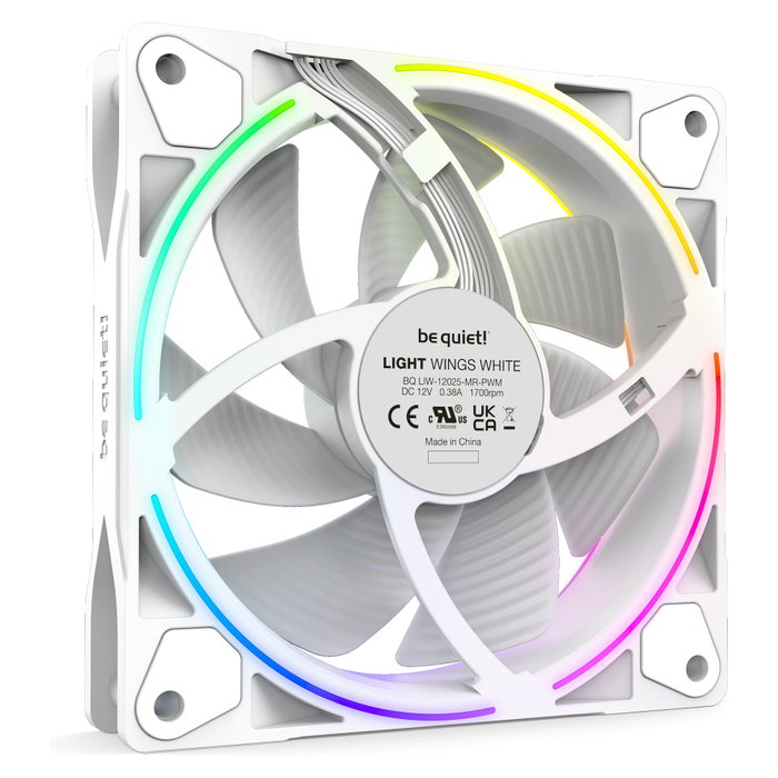 be quiet! Light Wings White 120mm PWM Triple-Pack