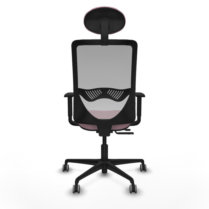 PIQUERAS Y CRESPO Silla de oficina Zulema Rosa con mecanismo Sincro/Traslack PIQUERAS Y CRESPO Silla de oficina Zulema Rosa con mecanismo Sincro/Traslack