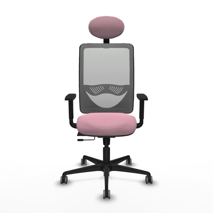 PIQUERAS Y CRESPO Silla de oficina Zulema Rosa con mecanismo Sincro/Traslack PIQUERAS Y CRESPO Silla de oficina Zulema Rosa con mecanismo Sincro/Traslack