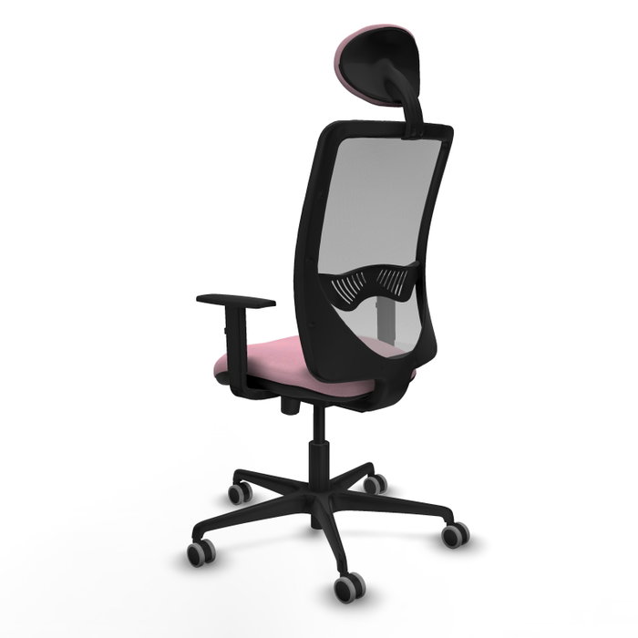 PIQUERAS Y CRESPO Silla de oficina Zulema Rosa con mecanismo Sincro/Traslack PIQUERAS Y CRESPO Silla de oficina Zulema Rosa con mecanismo Sincro/Traslack