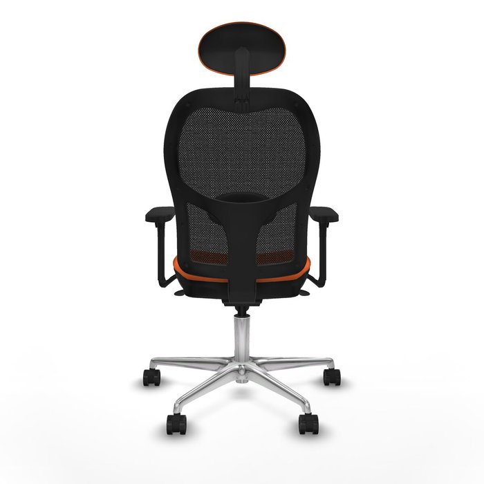 PIQUERAS Y CRESPO Silla de oficina Jorquera Naranja y Negro