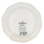 Plato Postre Cerámico Artic White Queen's 20,5 cm