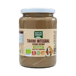 NATURGREEN Tahini o Tahin Tostado Ecológico de Molino de Piedra - Semillas de Sésamo - 800 g
