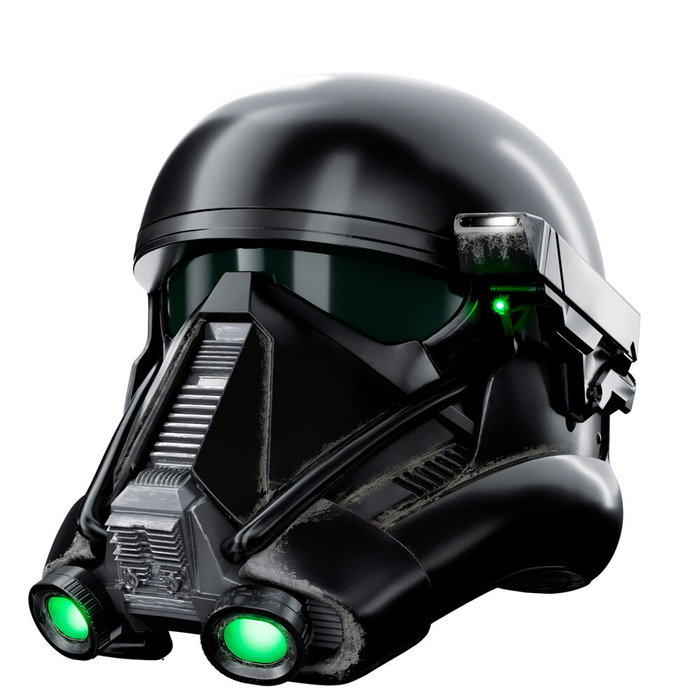 Hasbro Casco Death Trooper Imperial Réplica Electrónica con Efectos de Sonido - Licencia Lucasfilm Star Wars Rogue One - Para Coleccionistas Adultos (+14 Años)