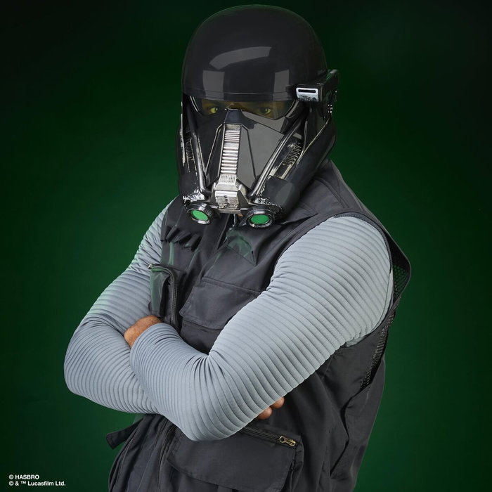 Hasbro Star Wars The Black Series Casco Electrónico Imperial Death Trooper Replica 1:1 Hasbro Star Wars The Black Series Casco Electrónico Imperial Death Trooper Replica 1:1