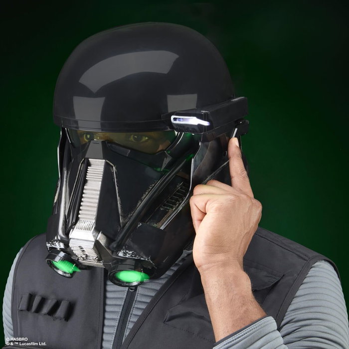 Hasbro Star Wars The Black Series Casco Electrónico Imperial Death Trooper Replica 1:1 Hasbro Star Wars The Black Series Casco Electrónico Imperial Death Trooper Replica 1:1